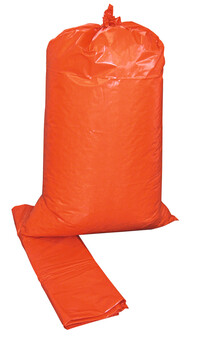 Abfallsack, LDPE, orange, 200 l