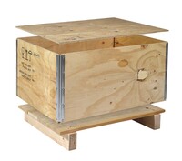 Pli-Box aus Sperrholz 10 mm, PB 05 E  IM 780 x 580 x 560 mm