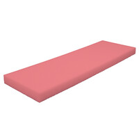 Platte aus PE-Schaum antistatisch rosa, 2000 x 1200 x 50 mm