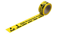 Nastro segnaletico ESD per pavimenti, giallo, larghezza 50 mm