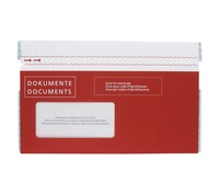 Pochette porte-document en papier, d/i 229 x 114 mm (C6/5)