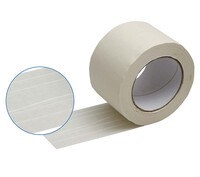 Papier-Selbstklebeband, weiss, 75 mm x 50 m