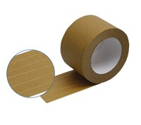 Papier-Selbstklebeband, braun, 75 mm x 50 m