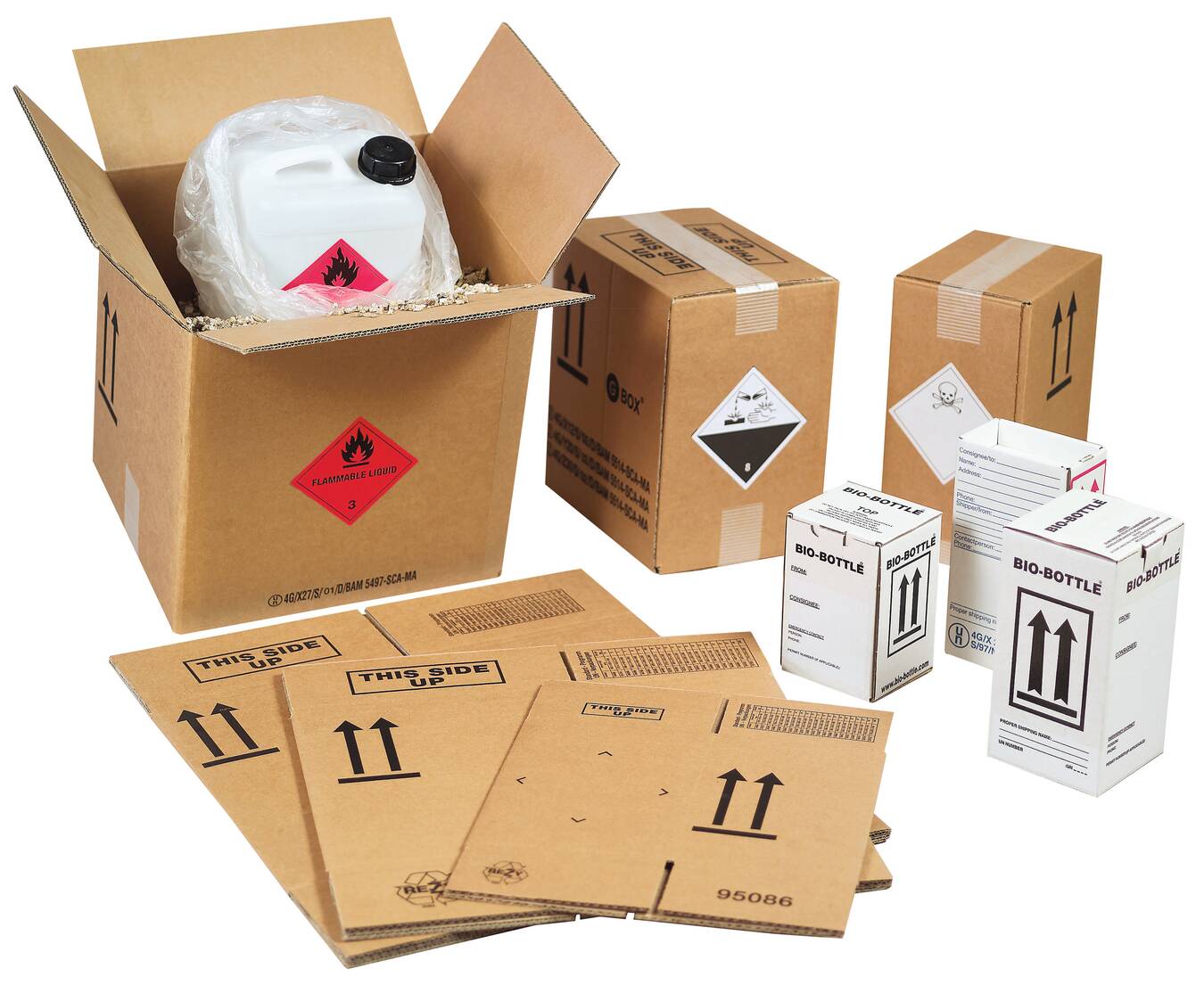 Emballage anti choc Protection globale Mousse + Carton