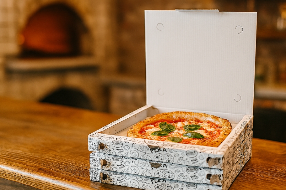 So wählen Sie den perfekten Pizzakarton für Ihre Pizzeria