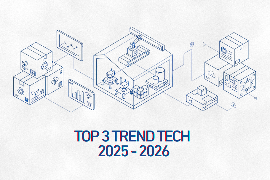 Les 3 tendances technologiques pour 2025 et 2026