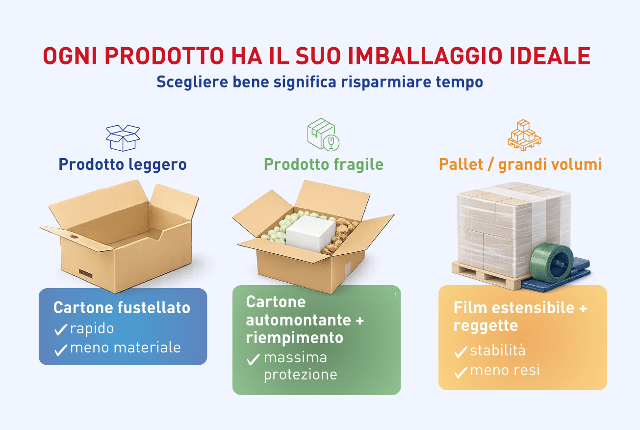 materiali da imballaggio in svizzera