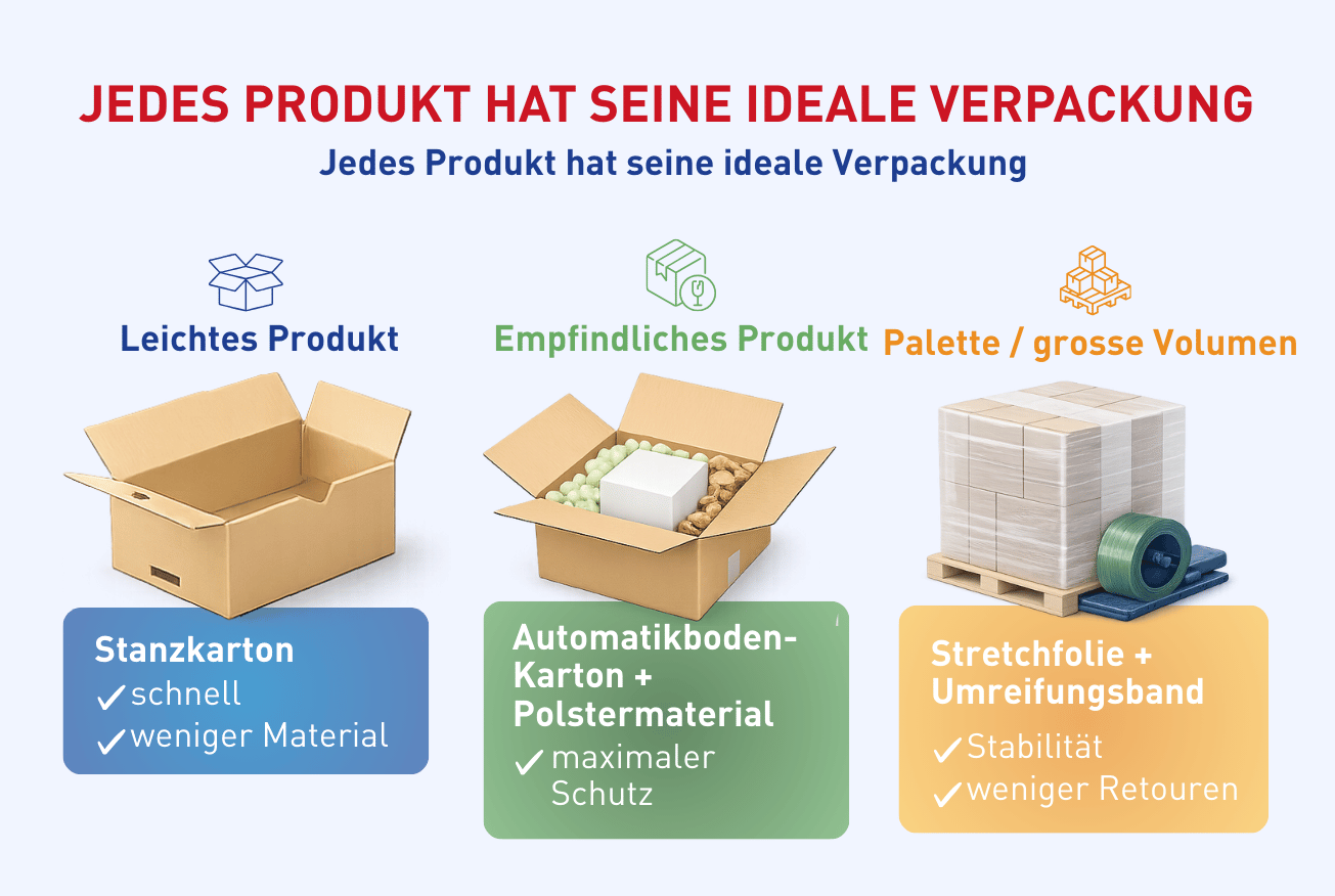 Verpackungsmaterial in der Schweiz: Nachhaltig, sicher und effizient Verpackungsmaterial in der Schweiz