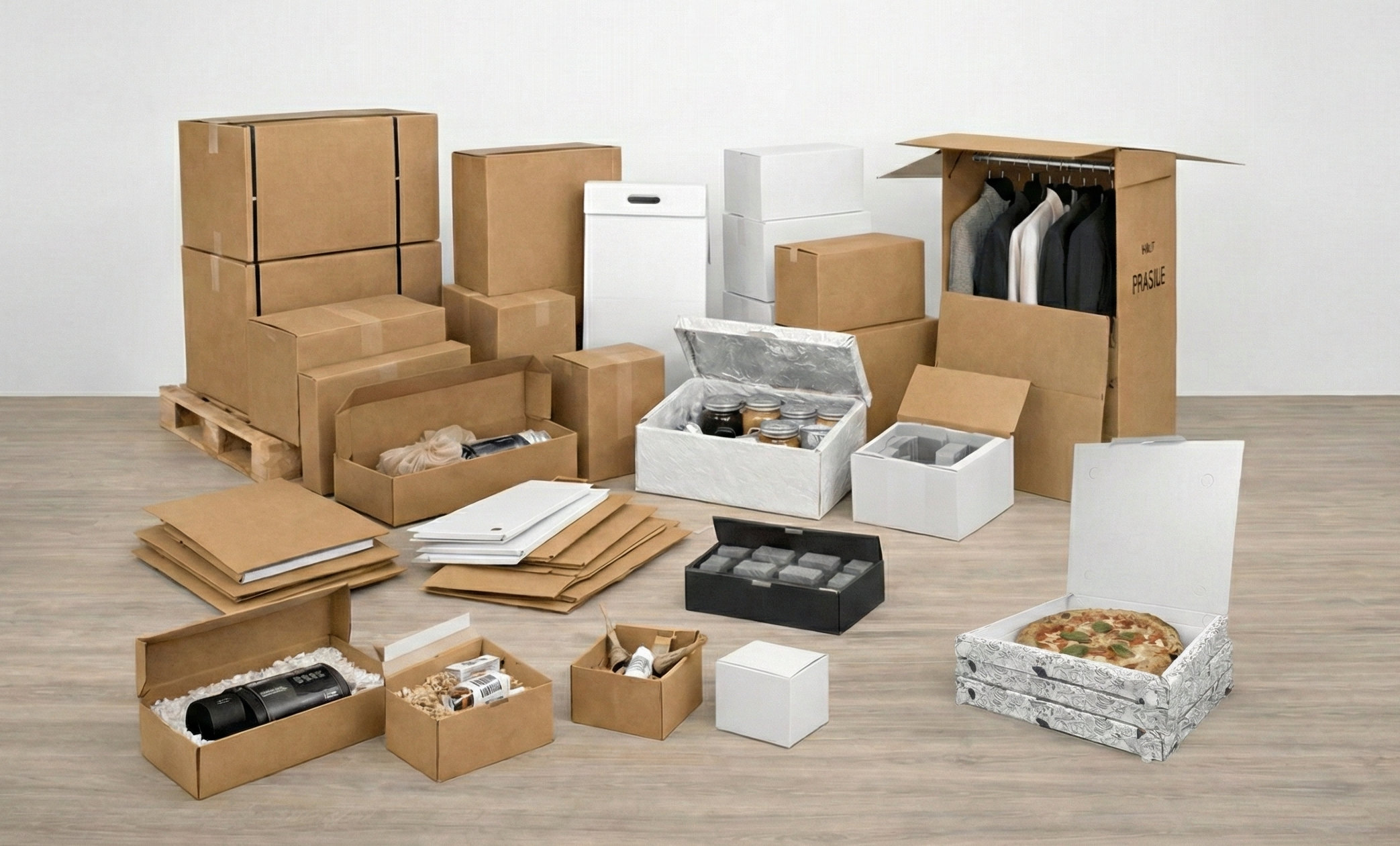Scegliere i giusti imballaggi per spedizioni: dalle scatole pieghevoli alle scatole automontanti con fondo automatico
