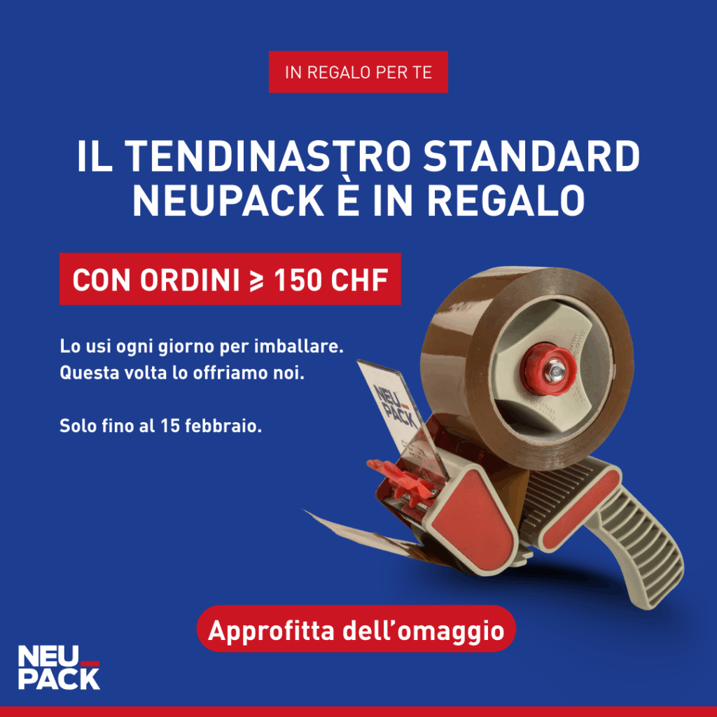 Scatola fustellata con chiusura adesiva